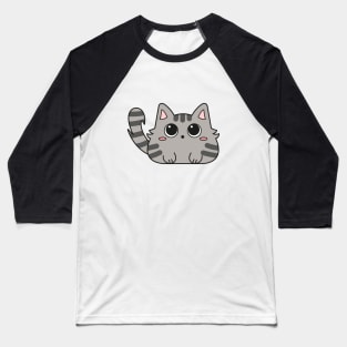 Cute grey tabby kitten Baseball T-Shirt